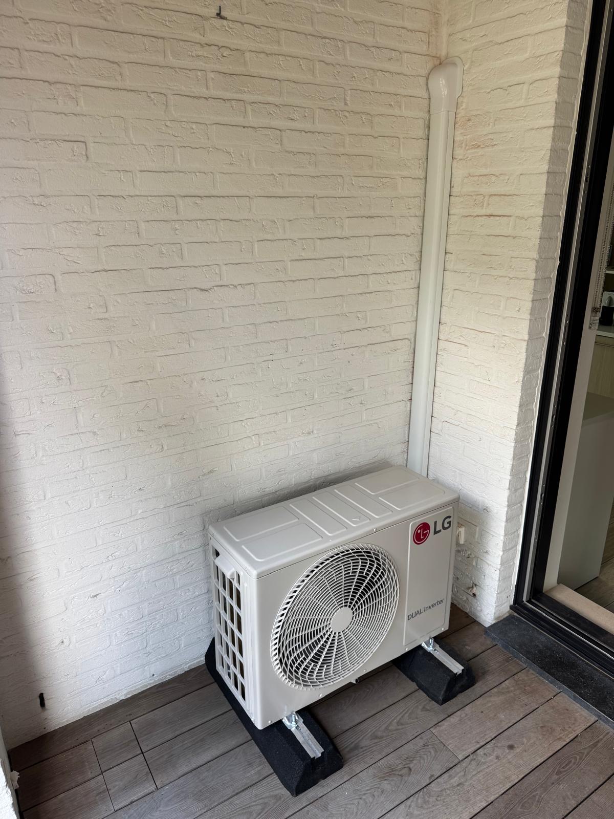 LG mono split geplaatst in Nijlen